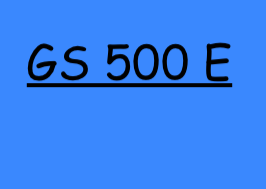 GS 500 E