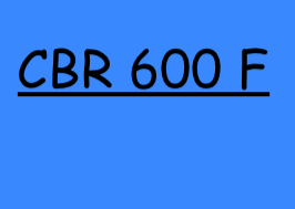 CBR 600 F